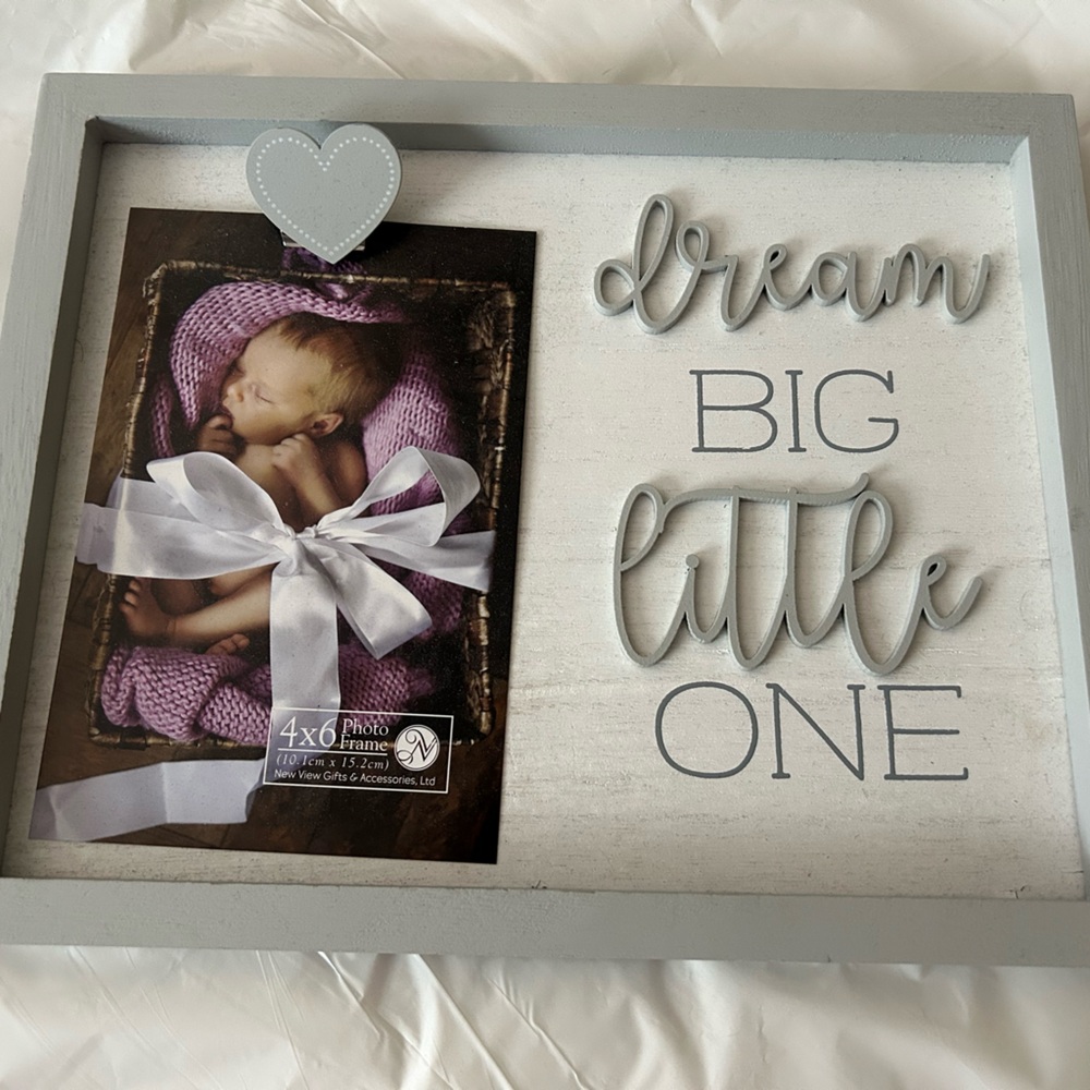 Dream Big Little One Photo Frame
